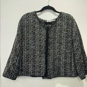 Black and White Women's Top